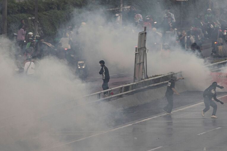 Studentenproteste in Jakarta