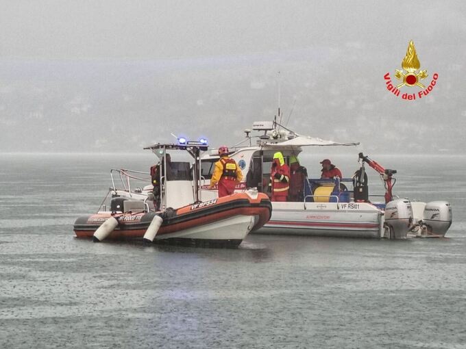 Suche nach vermissten Familienvater im Comer See