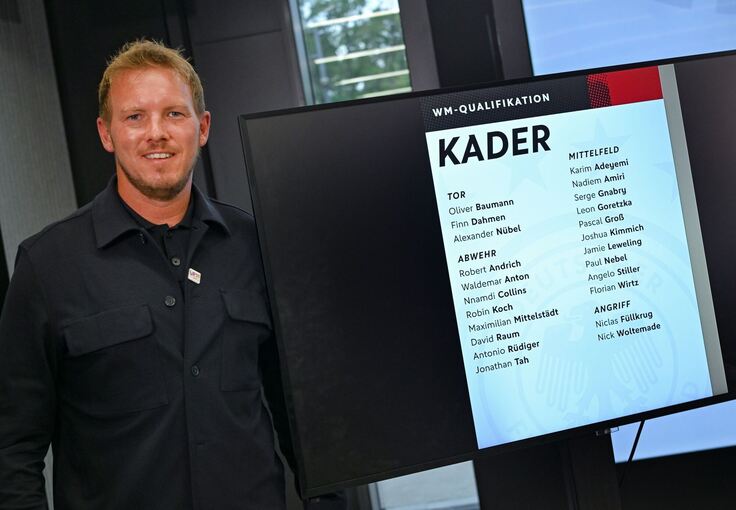 DFB-Pressekonferenz mit Julian Nagelsmann