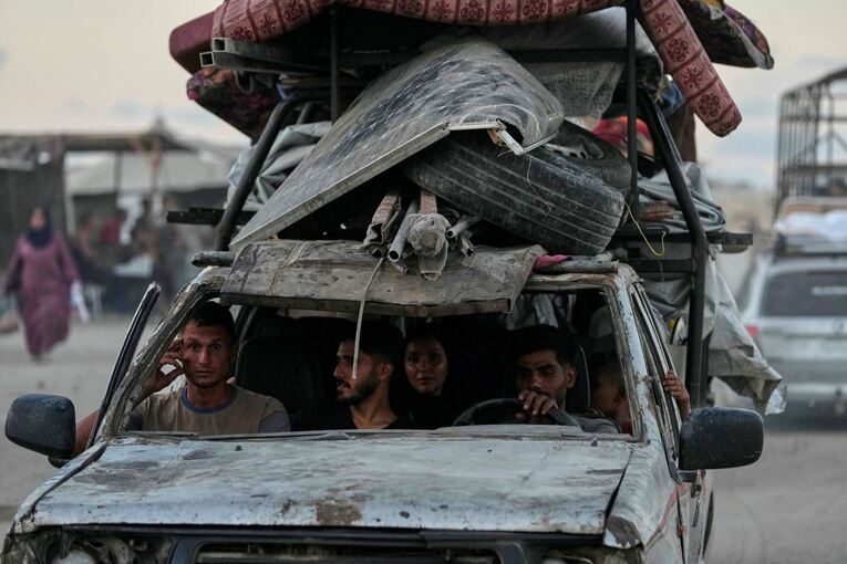 Nahostkonflikt - Flucht aus dem nördlichen Gazastreifen