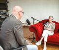 Christa Lieb im Podcast mit Stephan Wolf aus der LKZ-Chefredaktion.