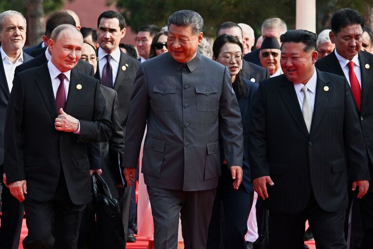 Militärparade in Peking