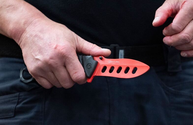 Vorführung Messerattacke Vorführung Messerattacke