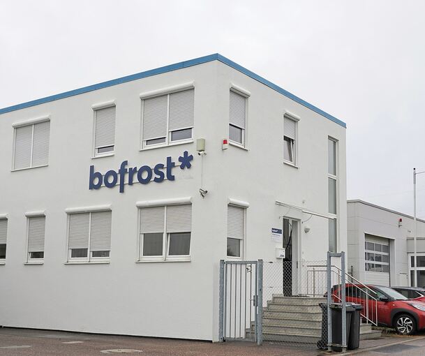 Bofrost-Niederlassung in Ingersheim.