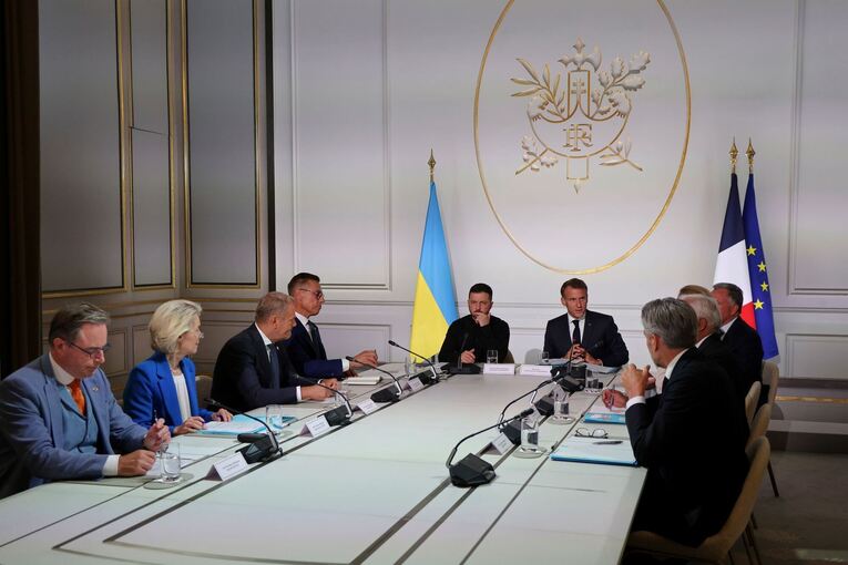 Ukraine-Krieg - Treffen der Unterstützerstaaten in Paris Ukraine-Krieg - Treffen der Unterstützerstaaten in Paris