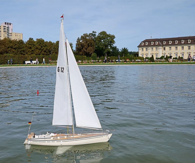 Auch Segelboote entfalten ihre Schönheit hier. Auch Segelboote entfalten ihre Schönheit hier.