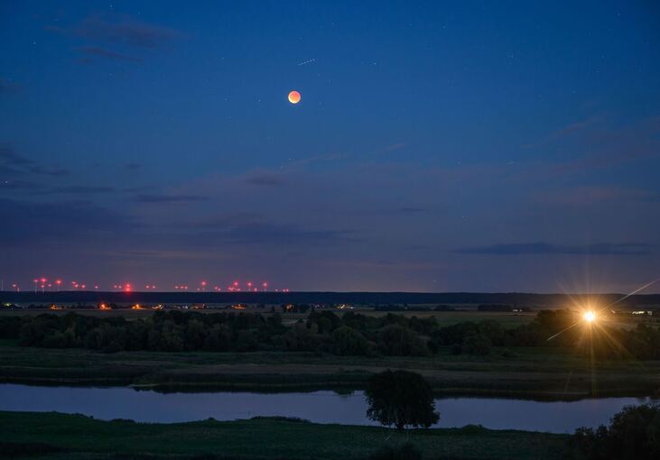 Totale Mondfinsternis