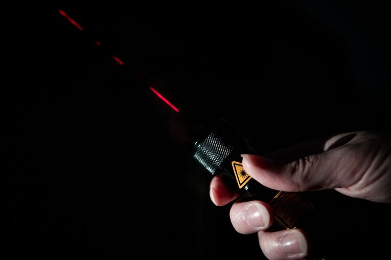 Laserpointer - Symbolbild