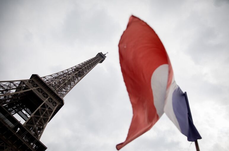 Der Eiffelturm in Paris