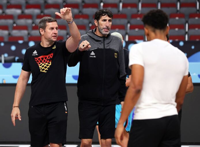 Basketball-EM - Deutschland Medientraining