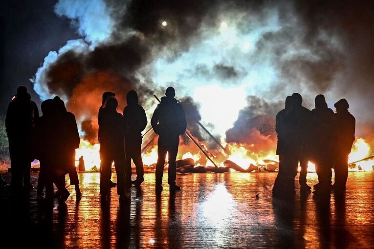 Protestbewegung "Bloquons Tout" in Frankreich