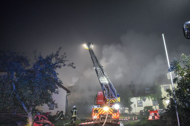 Tote Schweine und Schaden in Millionenhöhe bei Brand