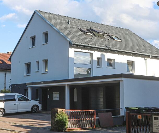 Dieses Gebäude in Tamm wird illegal als Boardinghouse betrieben.