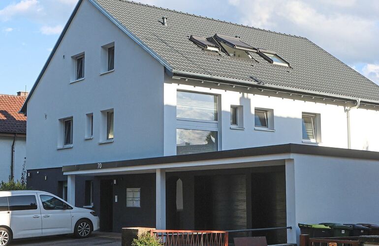 Dieses Gebäude in Tamm wird illegal als Boardinghouse betrieben.