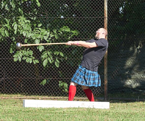 Schottisch wird‘s bei den Highland Games in Oßweil.