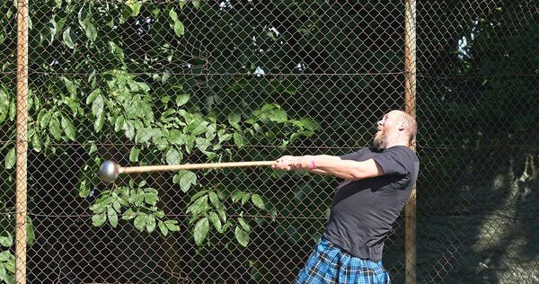 Die Schotten sind los – bei den Highland Games in Oßweil am Wochenende.