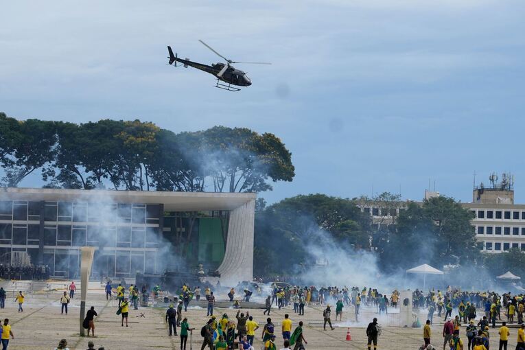 Sturm auf Regierungsgebäude in Brasilien