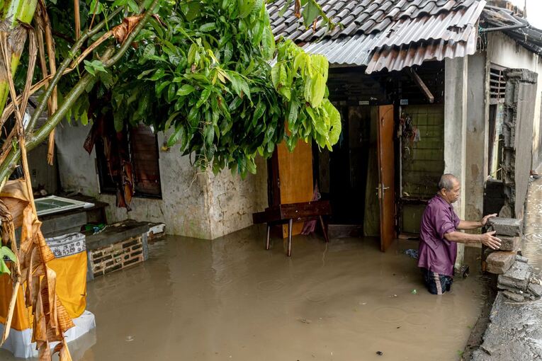 Überschwemmungen auf Bali