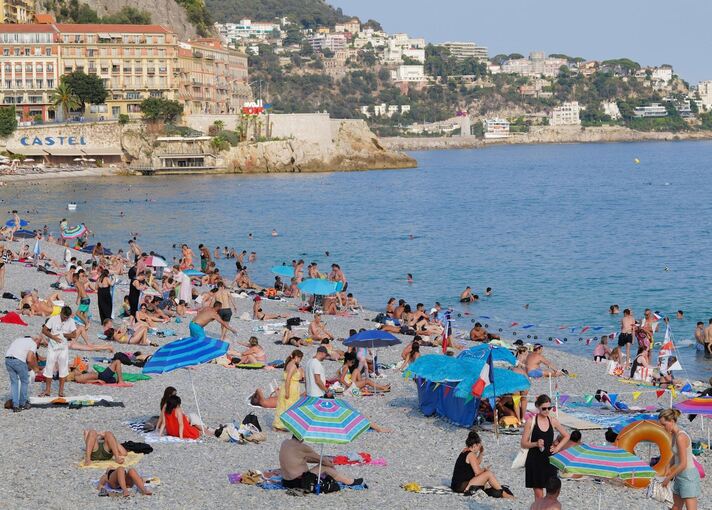 Strand von Nizza