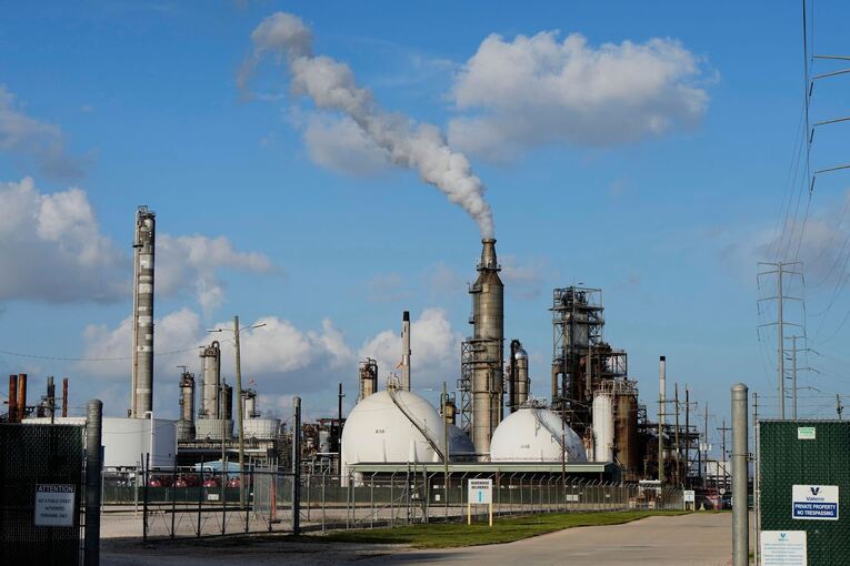 Ölraffinerie in Texas