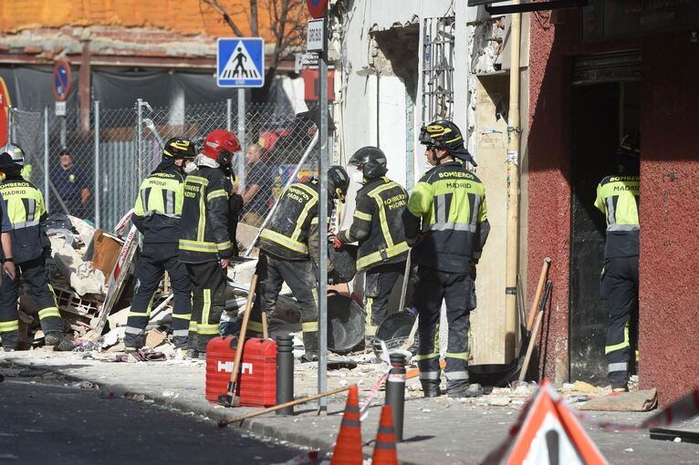 Explosion in Madrid