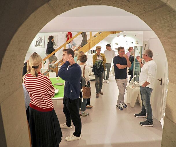 In Ateliers, Galerien und Museen zeigen regionale Künstler bei der Nachtschicht in Marbach ihr Können: Das kommt offenbar gut an.