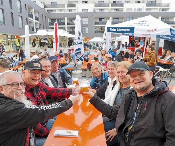 Gemütlich zusammensitzen und schwätzen: Laut OB Nico Lauxmann stärken Fest das Wir-Gefühl.