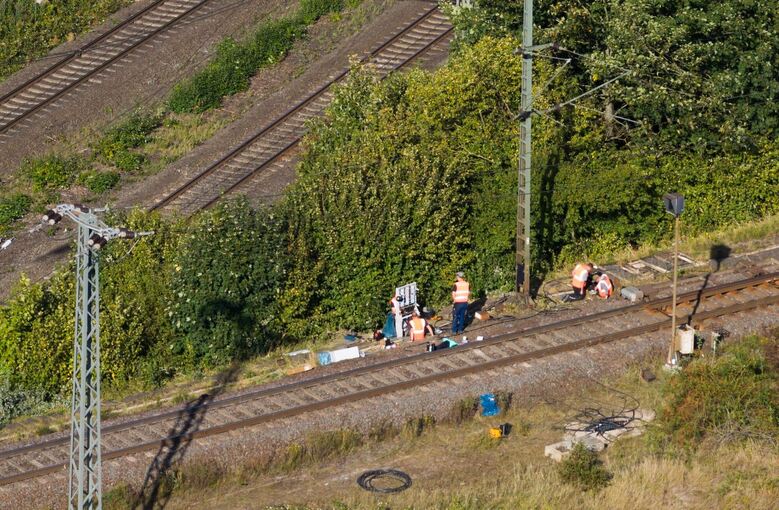 Nach Brand: Zugverkehr Bahnstrecke Hannover-Berlin gestört