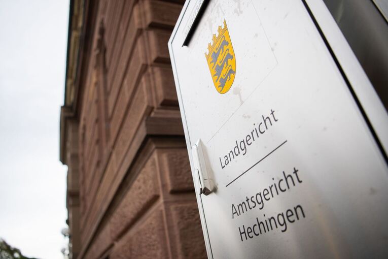Prozess vor dem Landgericht Hechingen