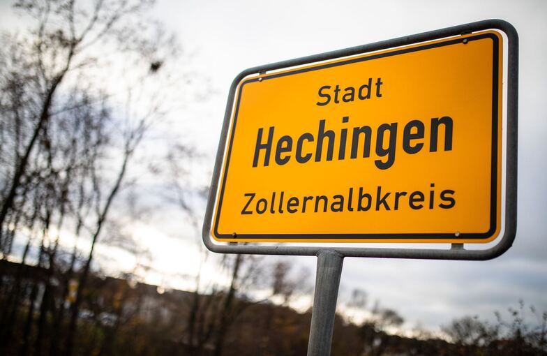 Ortsschild Hechingen