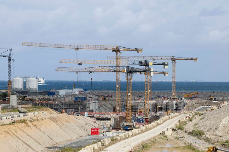 Baustelle Fehmarnbelttunnel