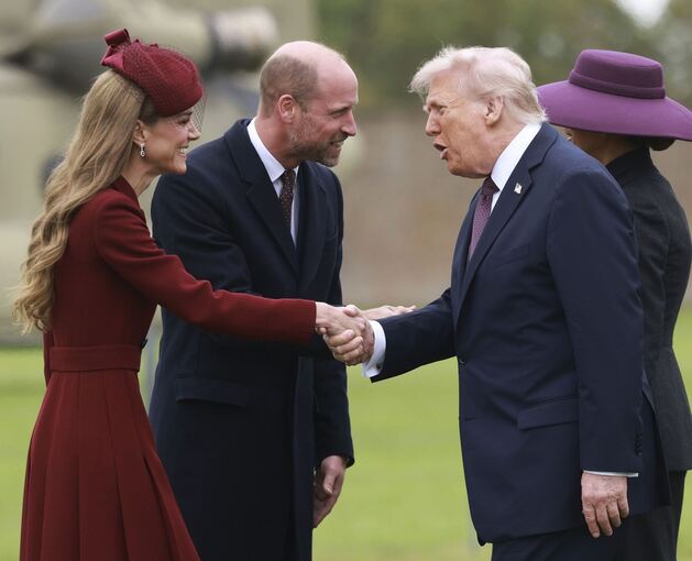 US-Präsident Trump besucht Großbritannien