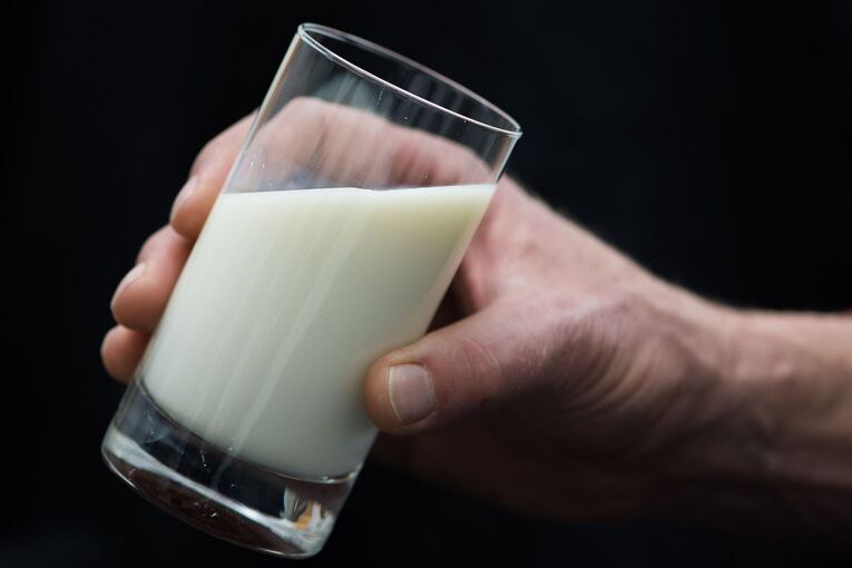 Ein Glas Milch