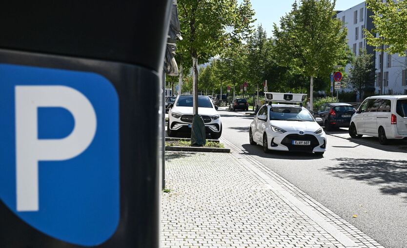 Test Scan-Auto mit dem Parksünder erfasst werden