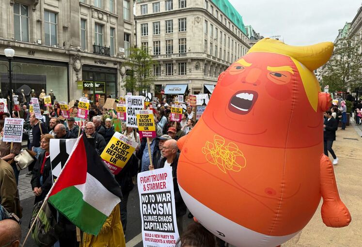 US-Präsident Trump besucht Großbritannien US-Präsident Trump besucht Großbritannien