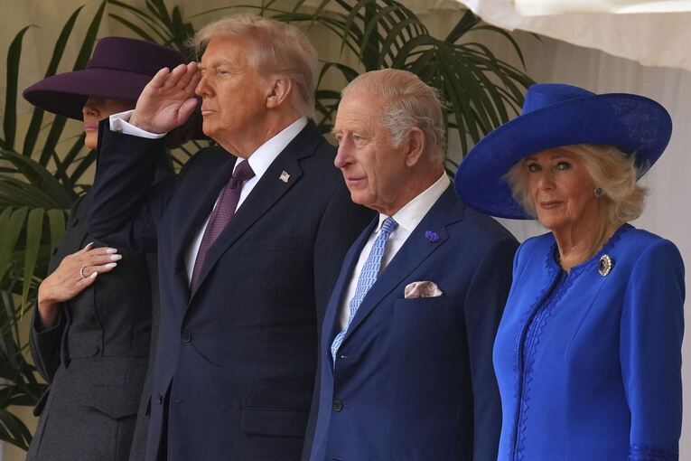 US-Präsident Trump besucht Großbritannien US-Präsident Trump besucht Großbritannien
