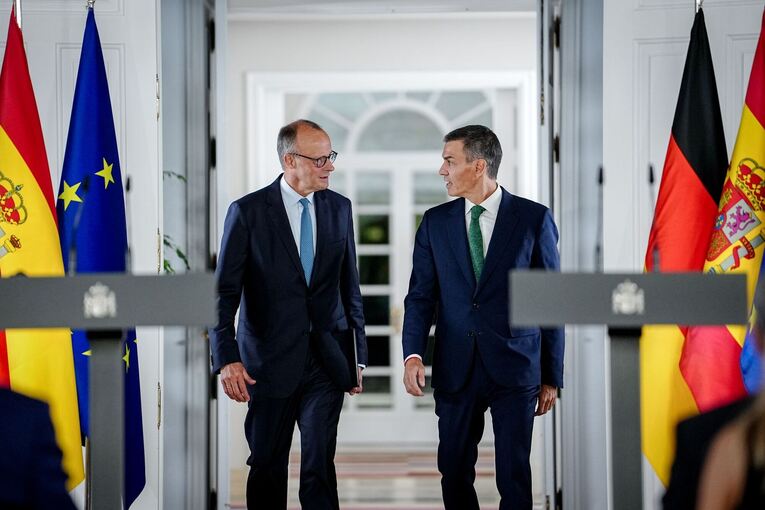 Bundeskanzler Friedrich Merz in Spanien