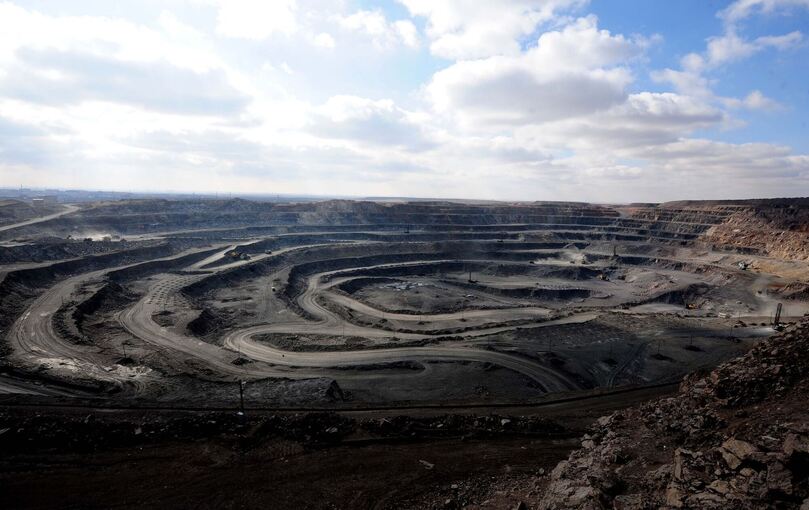 Mine für seltene Erden in China