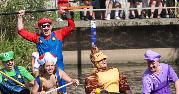Spectacle on the Enz: Photos from the jousting tournament in Besigheim