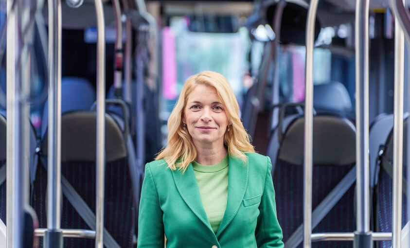 Vorständin Regionalverkehr der Deutschen Bahn - Evelyn Palla