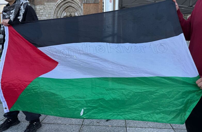 Protest gegen Rüstungsfirma Elbit