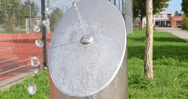 Verteilt über das Ludwigsburger Stadtgebiet gibt es mehrere solcher Trinkbrunnen.
