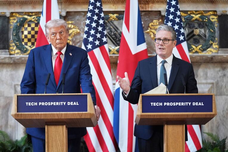 Staatsbesuch von Präsident Trump in Großbritannien