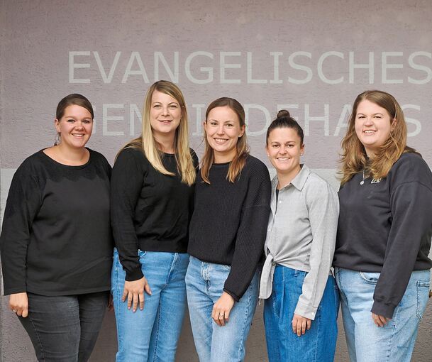 Das neue Leitungsteam der Hochberger Kleiderbörse.