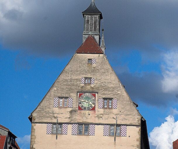 Das Besigheimer Rathaus: Im Gemeinderat ging es zuletzt hoch her.