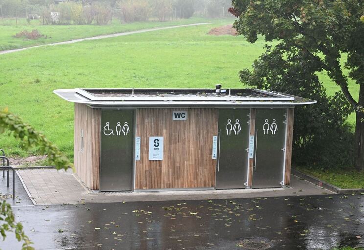 Toilettenhaus kostet 600.000 Euro