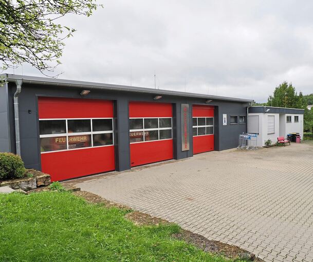 Das Feuerwehrgerätehaus in Freudental soll von drei auf fünf Garagen erweitert werden.