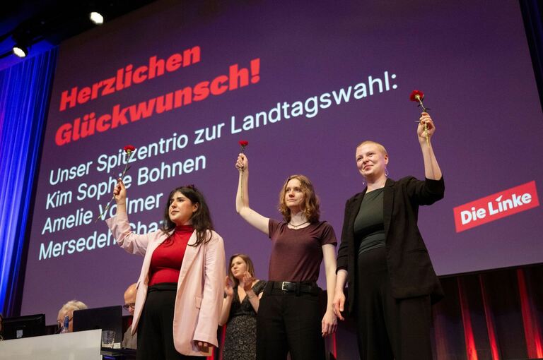Linke Baden-Württemberg wählt Landesliste für Landtagswahl 202