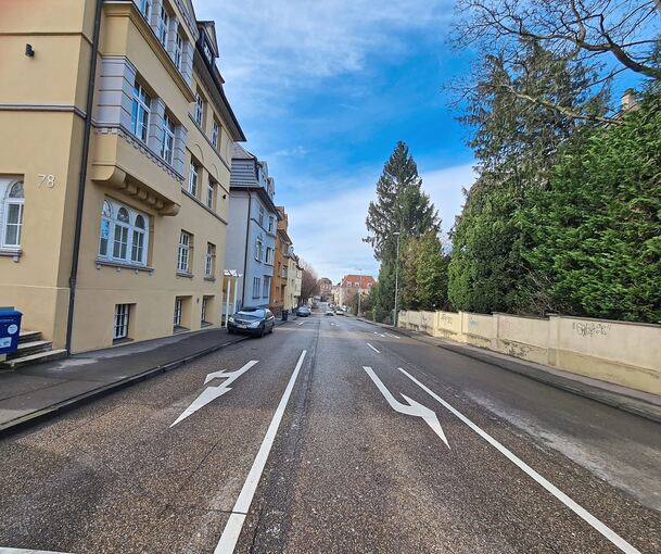 Die Richard-Wagner-Straße (hier gen Westen) wird zunächst nicht umgebaut.