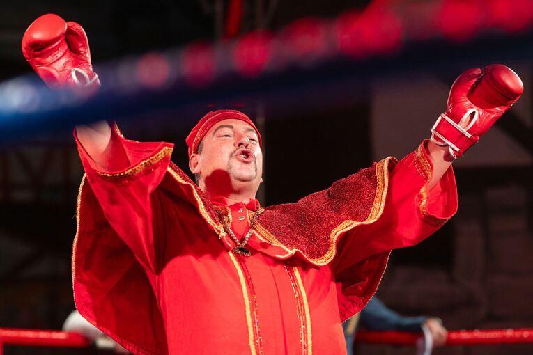 Boxkampf im Bratwurststreit